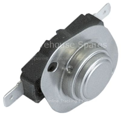 Bi-metal thermostat hole distance 40mm switch-off temp. 115°C 1N
