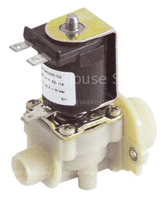 Solenoid valve single straight suitable for ANIMO
