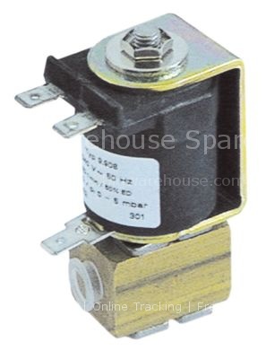 Solenoid valve 2-ways 230VAC connection 1/8"