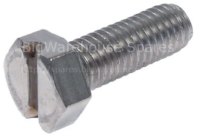 Hexagonal screw thread M5 thread L 12mm SS WS 10 Qty 1 pcs