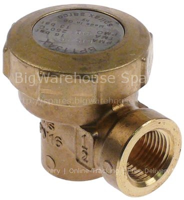 Thermostatic steam trap thread 1/2" type BPT13AX brass