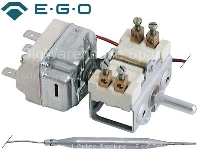 Thermostat t.max. 110°C temperature range 30-110°C 1-pole 1NC 16