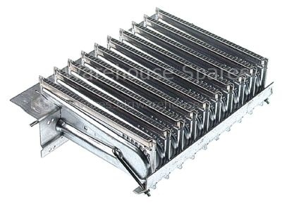 Surface burner L 245mm W 175mm H 75mm firing range 195x160mm bur
