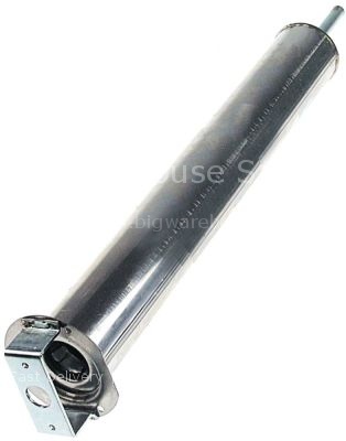 Bar burner ø 50mm L 460mm flange width 71mm solid top flange ø 7