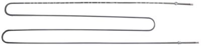 Heating element 2400W 230V L 1060mm W 265mm thread 1/4" mounting