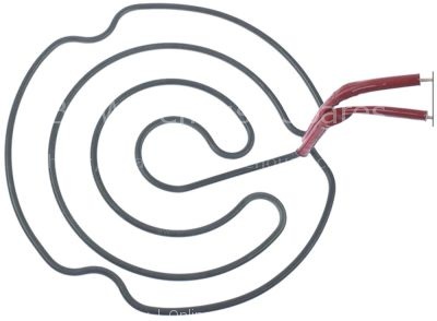Heating element 1600W 230V L 300mm heating circuits 1 cable leng