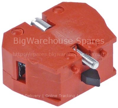 Contact block ECX1030 1NC max 400 V 10 A red