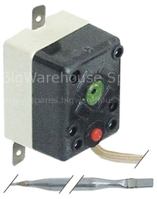 Safety thermostat switch-off temp. 240°C 1-pole 16A probe ø 4mm