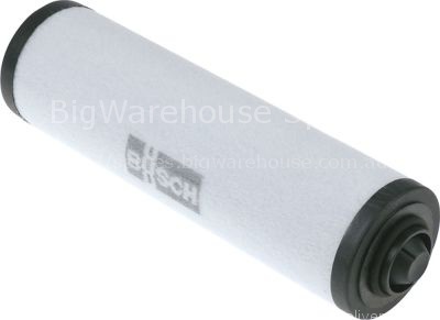 Oil separator filter flow rate 100m³/h ø 72mm L 248mm