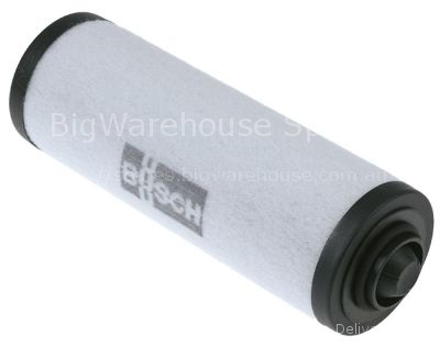 Oil separator filter flow rate 63m³/h ø 72mm L 206mm