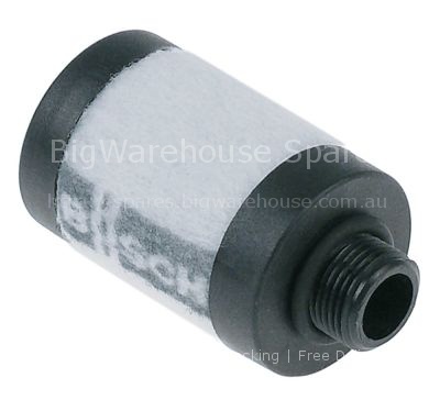 Oil separator filter flow rate 4m³/h ø 35mm L 52mm thread 3/8"