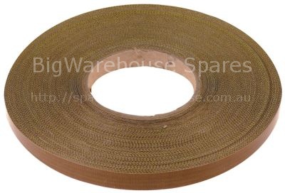 PTFE tape W 15mm thickness 0,25mm Qty supplied by meter