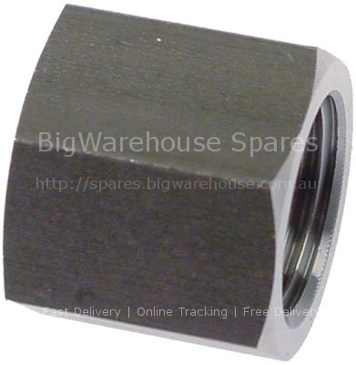 Cap for wash pipe thread 1/2" L 25mm WS 27