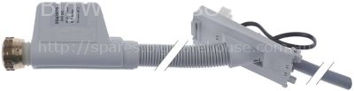 Supply hose with Aquastop thread 3/4" ext. ø 25 L 1300mm 24V vol