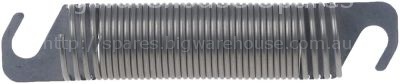 Tension spring ø 21,6mm wire gauge ø 1,7mm total length 111mm fo