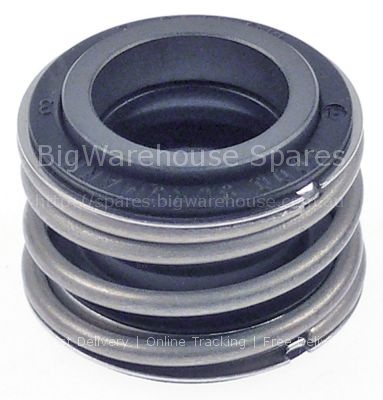 Mechanical shaft seal for shaft ø 15mm ED ø 28mm H 21mm