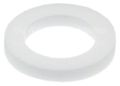 Flat gasket PTFE ED ø 16mm ID ø 10mm thickness 2mm Qty 1 pcs