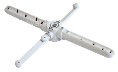 Wash and rinse arm wash arm L 400mm rinse arm L 320mm w. jets 10