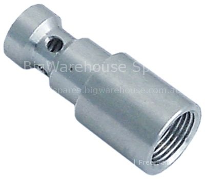 Rinse arm shaft