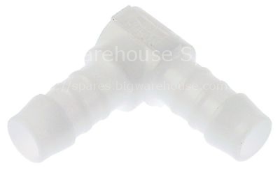 Hose connector plastic hose ø 13-13mm 2-way