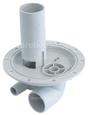 Intake body pump sump ED ø 160mm ID ø 41mm hose ø 21mm