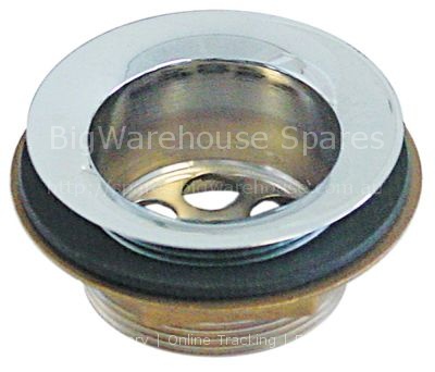 Drain fitting with safety nut thread 2" ED ø 80mm ID ø 53mm