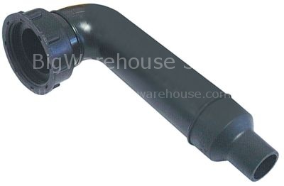 Intake body angled