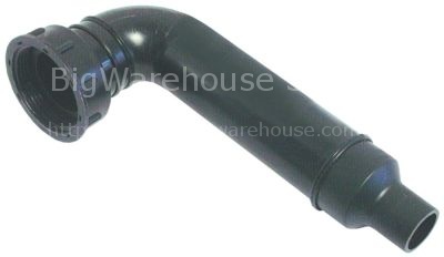 Intake body angled