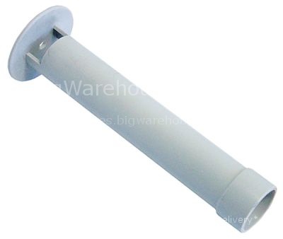 Overflow pipe L 175mm ø 30mm