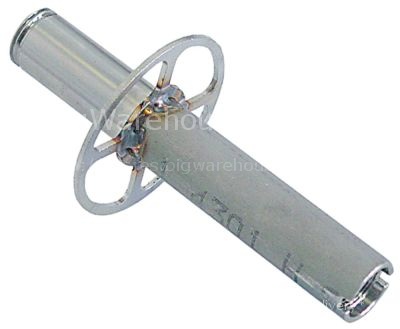 Rinse pipe mounting pos. lower