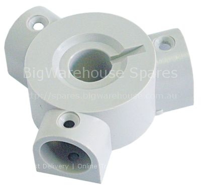 Wash arm boss mounting pos. upper