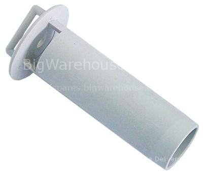 Overflow pipe L 130mm ø 40mm
