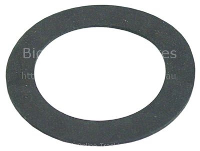 Flat gasket rubber ED ø 85mm ID ø 59,5mm thickness 2mm Qty 1 pcs