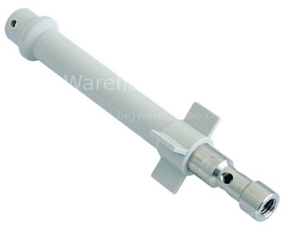 Rinse arm shaft