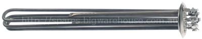 Heating element 4500W 230V heating circuits 3 mounting ø 47,5mm