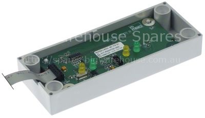 Display PCB for dishwasher L 141mm W 55mm cable length 140mm wit