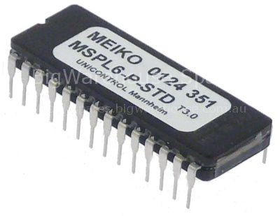 EPROM type MSPL6-P-STD CODE 124351
