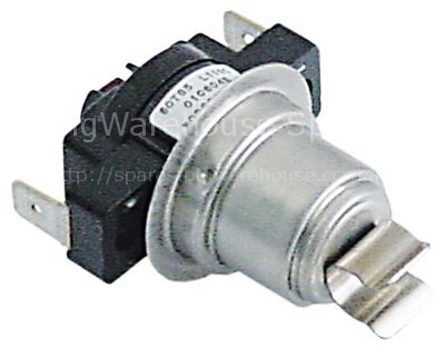Bi-metal safety thermostat switch-off temp. 110C 1NC 1-pole 16A