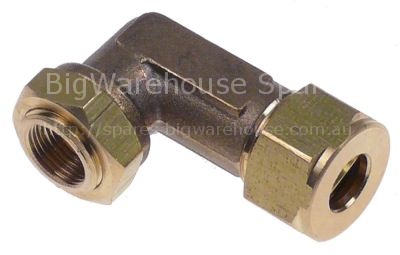 Elbow screw joint T1: 1/4" T2: 1/8"