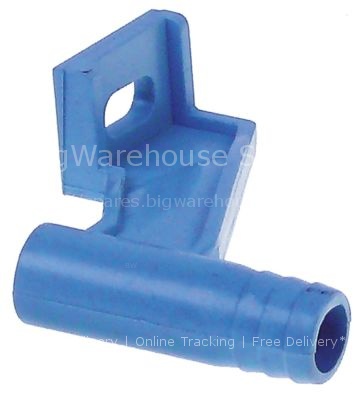 Inlet spout for ice maker ICEMATIC