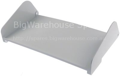 Ice chute for door L 345mm W 205mm white