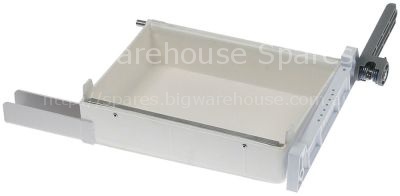 Sump complete for ice maker L 275mm W 220mm white