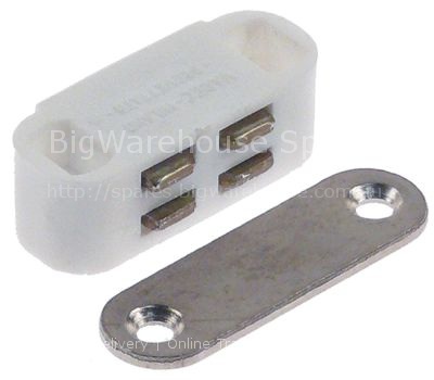 Door magnet L 35mm W 12mm H 15mm mounting distance 26mm