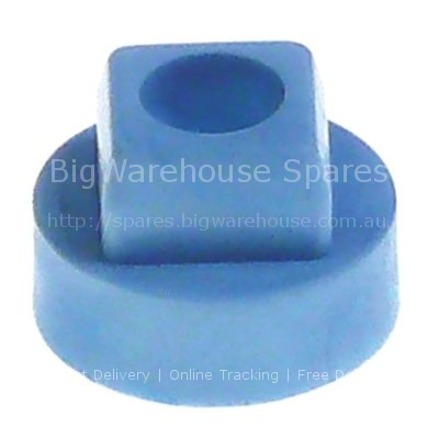 Bush for door ED ø 15,6mm ID ø 6mm L 10,8mm plastic