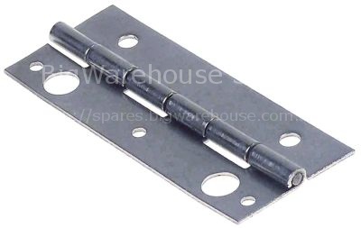 Hinge L 90mm W 31,5mm H 6mm mounting distance 60mm mounting dist