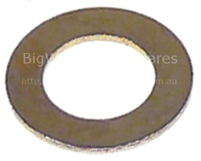 Plain washer ID ø 8,5mm ED ø 14mm thickness 0,8mm steel Qty 1 pc