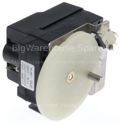 Gear motor LIP type 10 11W 220/240V voltage AC 50/60Hz 0,7rpm sh
