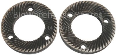 Grinding burrs pair GRINDING BURRS PAIR SANTOS LH