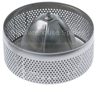 Juicer insert with filter for juice extractor ø 110mm H 75mm SS