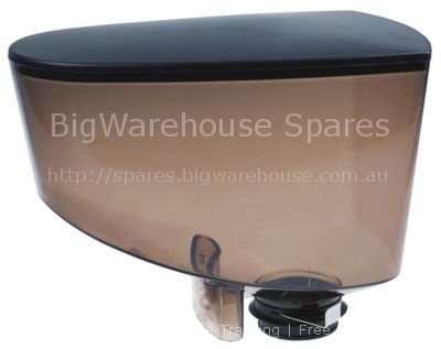 Coffee beans container L 310mm W 190mm H 250mm seat ø 60mm